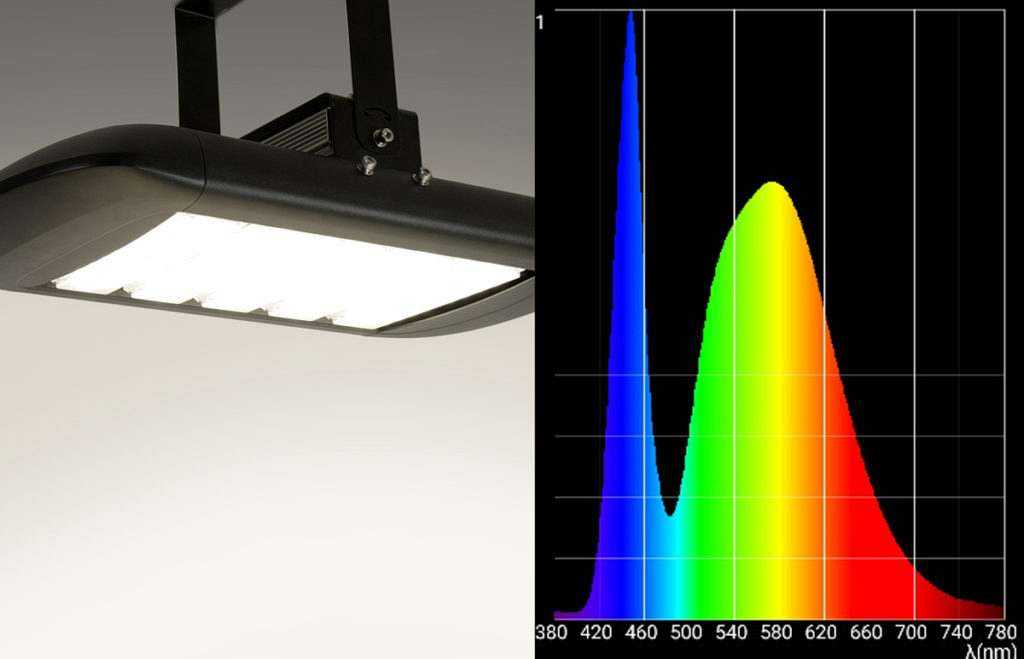 Lichtspektrum MH Strahler 5000K