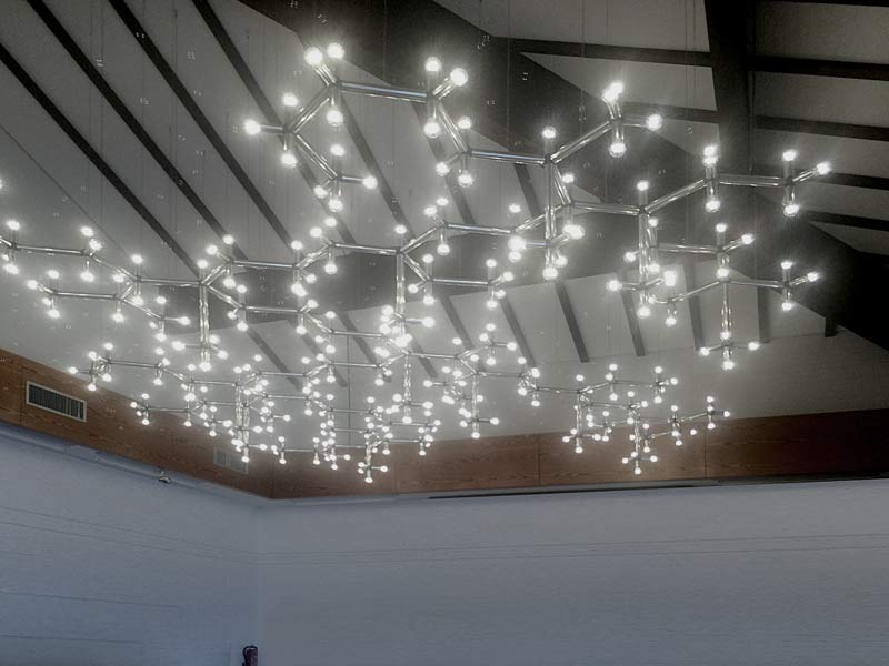 Leuchten Umbau Deckeninstallation