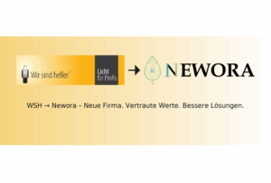 Wir sind heller Newora – LED-Beleuchtung
